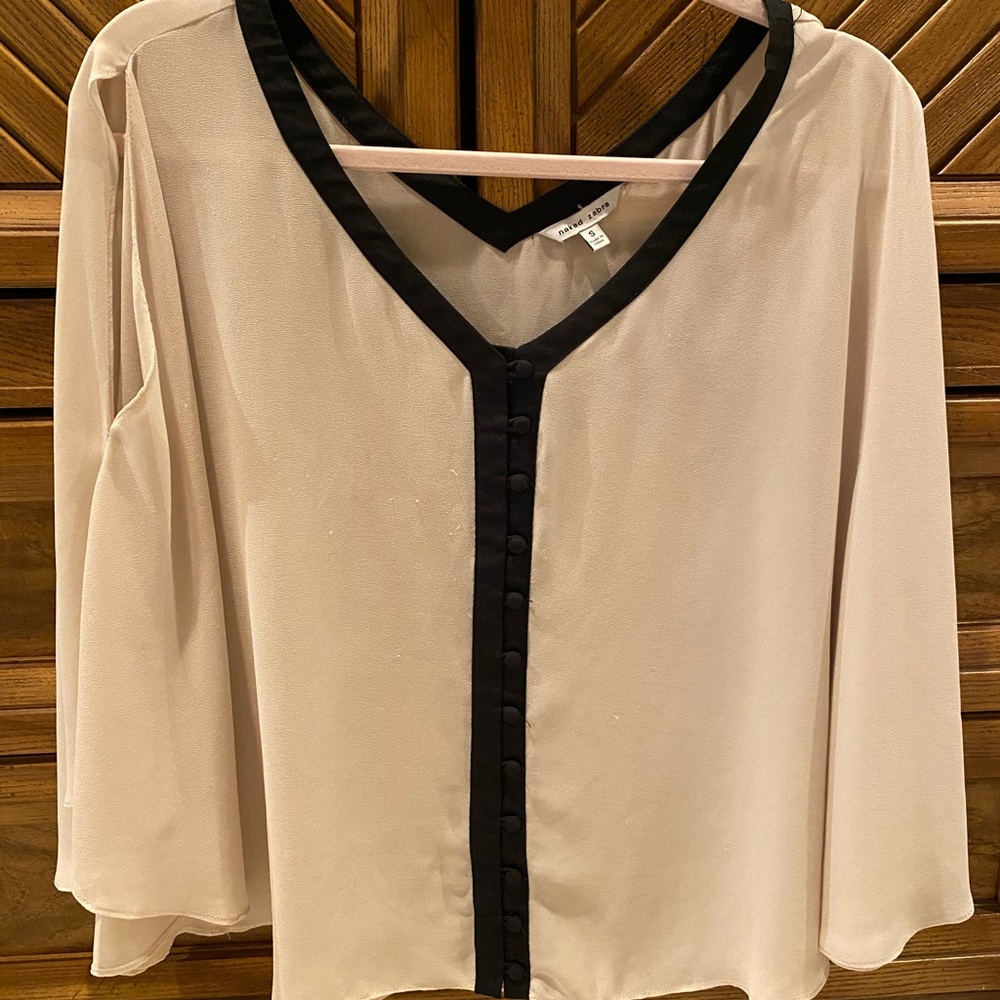 Naked Zebra blouse